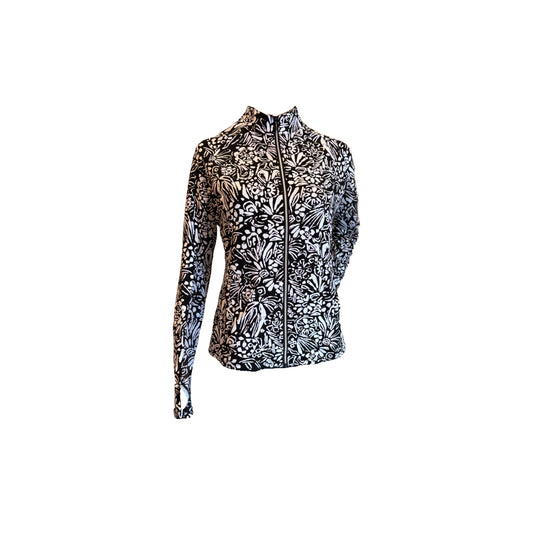 Lady's long sleeve top - full zip